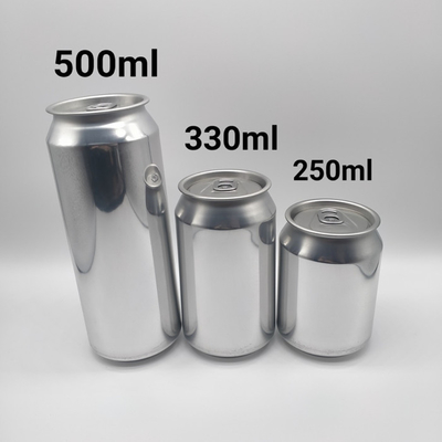 Алюминиевые консервные банки напитка лимонады 330 ml уменьшают консервные банки с легким открытым кольцом тяги