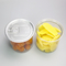 Хранение еды широкого рта пластиковое раздражает банки конфеты ЛЮБИМЦА Dia65mm ясные чокнутые пластиковые