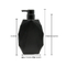 Черный пустой насос лосьона разливает облегченную бутылку по бутылкам насоса распределителя 400ml сливк стороны