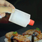 Небольшая выжимка квадрата 6ml 30ml пластиковая разливает распределитель по бутылкам соуса суш безосколочный